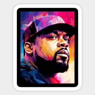 Ice Cube WPAP Sticker